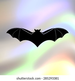 bat vector icon