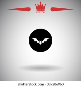 Bat vector icon