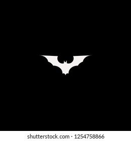 bat vector icon. flat bat design. bat illustration for graphic 