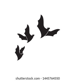 Bat vector icon illustration design