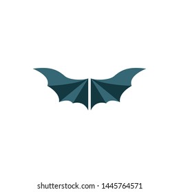 Bat vector icon illustration design