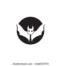 Bat vector icon illustration design