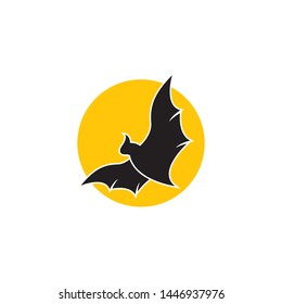 Bat vector icon illustration design