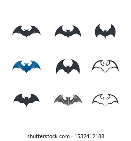 Bat vector icon illustration design