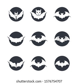 Bat vector icon illustration design