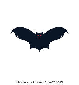 Bat vector icon illustration design