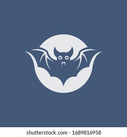 Bat vector icon illustration design