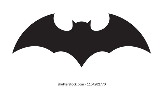bat vector icon logo Halloween character ghost illustration cartoon symbol graphic