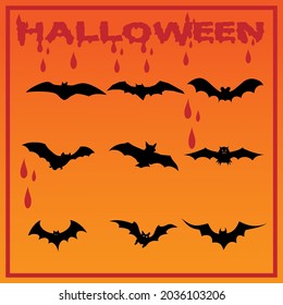 bat vector icon logo Halloween character ghost illustration cartoon symbol graphic
