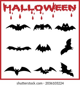 bat vector icon logo Halloween character ghost illustration cartoon symbol graphic