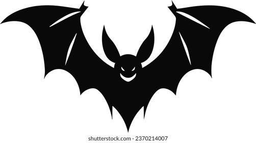 bat vector icon logo Halloween character ghost illustration cartoon symbol graphic