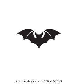 bat vector icon logo template illustration design