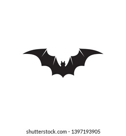 bat vector icon logo template illustration design