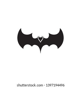 bat vector icon logo template illustration design