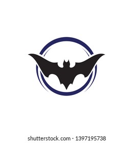 bat vector icon logo template illustration design