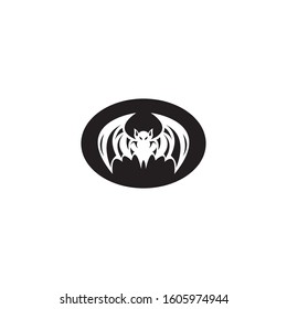 bat vector icon logo template illustration design