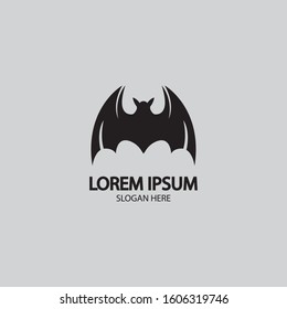 bat vector icon logo template illustration design