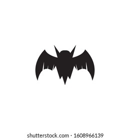 bat vector icon logo template illustration design