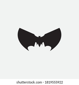 bat vector icon logo template illustration design