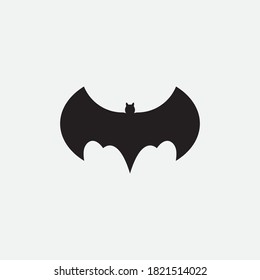 bat vector icon logo template illustration design