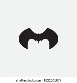 bat vector icon logo template illustration design