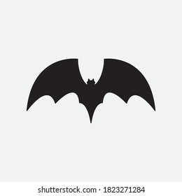 bat vector icon logo template illustration design
