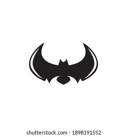 bat vector icon logo template illustration design