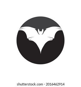 bat vector icon logo template illustration design