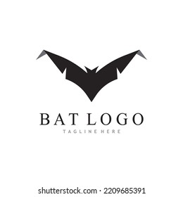 bat vector icon logo template illustration design