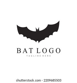 bat vector icon logo template illustration design