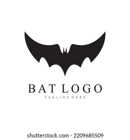 bat vector icon logo template illustration design