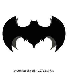 bat vector icon logo template illustration design