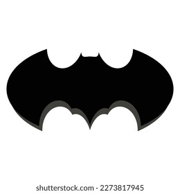 bat vector icon logo template illustration design
