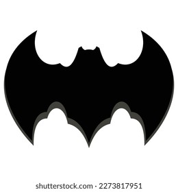 bat vector icon logo template illustration design
