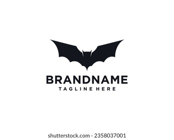 bat vector icon logo template illustration design