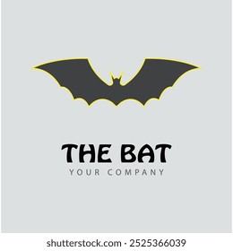 bat vector icon logo template illustration design