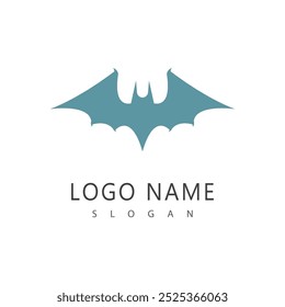 bat vector icon logo template illustration design