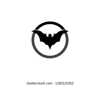 bat vector icon template