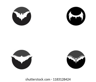 bat vector icon template