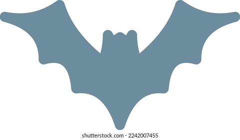 bat Vector illustration on a transparent background. Premium quality symmbols. Line Color vector icons for concept and graphic design. 