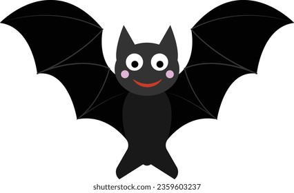 Bat vector image or clipart