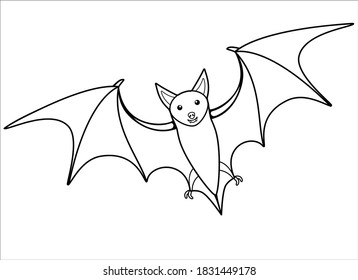 18,615 Bat outline Images, Stock Photos & Vectors | Shutterstock
