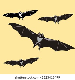 Bat vecttor illustration for halloween event and other