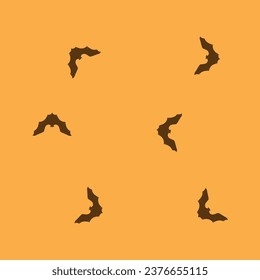 bat wallpaper in brown colors in front of the background
