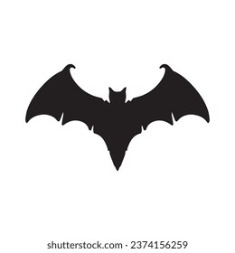 Bat wing logo vector element