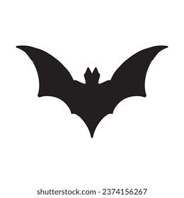 Bat wing logo vector element