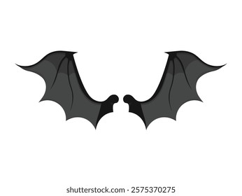 Bat Wing Vector Illustration - 03