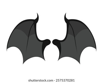 Bat Wing Vector Illustration - 04