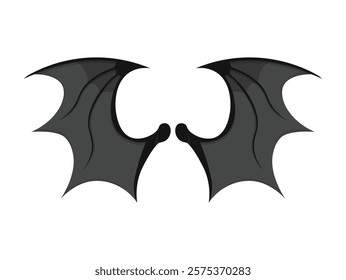 Bat Wing Vector Illustration - 05