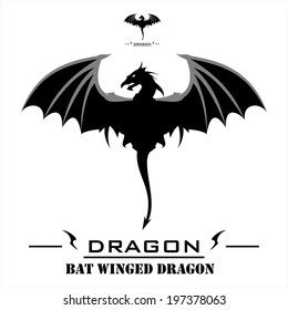 Bat Winged Dragon with the Whipped Tail